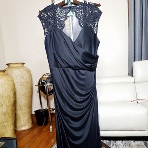 Onyx Black evening gown